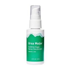 img 4 attached to 🌿 Ursa Major Sublime Sage Natural Spray Deodorant - Aluminum-Free, Vegan, Cruelty-Free, Non-Staining - 1.79 oz