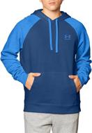 under armour fleece colorblock hoodie men's clothing for active logo