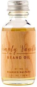 img 3 attached to 🧔 1oz Simply Vanilla Beard Oil - Natural Jojoba, Grapeseed, and Argan Oils - Moisturizing and Amazing Scented Beard Oil