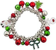 lux accessories christmas holiday bracelet logo