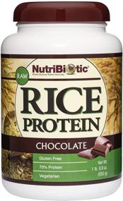 img 4 attached to 🍫 Nutribiotic Rice Protein Chocolate: Premium Quality and Rich Flavor – 1 lb 6.9 oz.