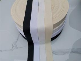 img 1 attached to Cotton Ribbon Natural Double Webbing