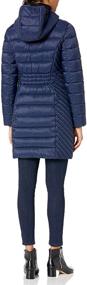 img 2 attached to Tommy Hilfiger Womens Midlength Packable Women's Clothing for Coats, Jackets & Vests