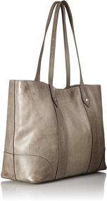 img 3 attached to FRYE DB181 Melissa Shopper Cognac Women's Handbags & Wallets for Totes