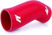 mishimoto mmhose-wrx-am7rd silicone 76mm airbox hose compatible with subaru impreza wrx/sti 2001-2007 red logo