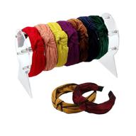 🎀 oaoleer headband holder: clear jewelry organizer for girls & women - the ultimate headband display & storage solution logo