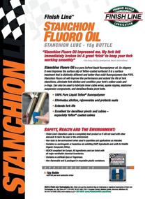 img 1 attached to 🔧 Fluoro Oil 15gr Squeeze Bottle by Finish Line: Stanchion Lube for Enhanced Performance