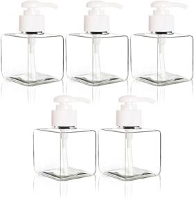 img 4 attached to 🌿 Youngever Eco-Friendly Refillable Shampoo Dispensers