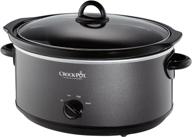 🍲 efficient crock pot scv700-kc, 7 quarts, charcoal for easy slow cooking логотип