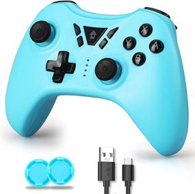img 4 attached to 🎮 Wireless Switch Pro Controller for Switch and Switch Lite- Turbo Dual Shock, Gyro Axis Support