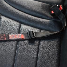 img 3 attached to KONG Dog Seat Belt Tether - Enhanced Safety for Travel & Car Rides with Harness Attachment