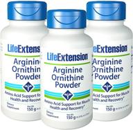 многосоставное упаковочное средство life extension аргинин орнитин логотип