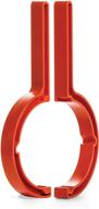 🔧 camco rhinoflex rv sewer fitting wrench set - enhances your grip and effortlessly tightens or loosens swivel fittings! lightweight and long-lasting design - includes 2 wrenches (39758), orange logo