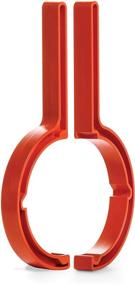 img 4 attached to 🔧 Camco Rhinoflex RV Sewer Fitting Wrench Set - Enhances Your Grip and Effortlessly Tightens or Loosens Swivel Fittings! Lightweight and Long-lasting Design - Includes 2 Wrenches (39758), Orange