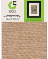 🎨 enhance creativity with printable springs creative essentials laminated burlap sheets (pack of 3) logo