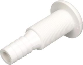 img 3 attached to 🔌 Attwood 3873-3 Polypropylene Straight Thru-Hull Connector - Premium White Finish