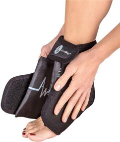 img 4 attached to Black Right Foot & Ankle ActiveWrap