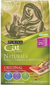 img 4 attached to Purina Cat Chow Naturals Dry Cat Food - 3.15 Pound Bag (Pack of 3): Nutritious & Delicious!