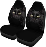 britimes set of 2 car seat covers auto accessories carseat front seats fit most cars logo