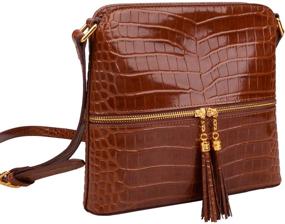 img 2 attached to Ainifeel Genuine Leather Crossbody Leather Women's Handbags & Wallets for Crossbody Bags