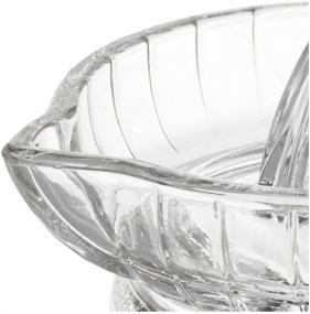 img 1 attached to 🍊 HIC Citrus Juicer Reamer: Heavyweight Glass with Handle and Pour Spout - The Ultimate Essential for Juicing Citrus Fruits