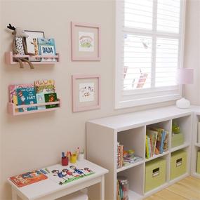 img 3 attached to Childrens Wall Shelves Organizer Bookshelves