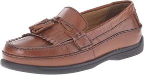 img 4 attached to 👞 Stylish and Classic: Dockers Sinclair Kiltie Loafer Black Men's Shoes