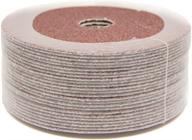 🔧 benchmark 5-inch aluminum oxide resin fiber grinding and sanding discs for metals, wood, and fiberglass with 7/8-inch arbor – 25 pack, 24 grit logo