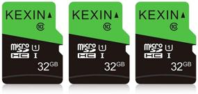 img 4 attached to KEXIN 3-пак 32ГБ карта Micro SD карты памяти MicroSDHC UHS-I Карты памяти класса 10 Высокоскоростная карта, C10, U1, емкость 32ГБ - 3 пакета