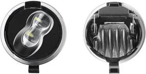 img 3 attached to 🔦 6000K Full LED Side Under-Mirror Puddle Lights for Ford F-150 Expedition Explorer Edge Flex Fusion Taurus X Lincoln Mercury (Pack of 2)