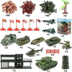 img 2 attached to 🦦 Otters Military Figures Plastic Birthday: Enhancing Imaginative Playtime Fun!
