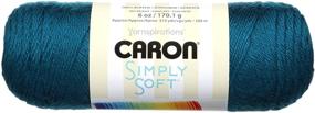 img 1 attached to Пряжа Caron H97COL-14 Simply Soft Collection - Pagoda3: роскошная и яркая пряжа для вязания и вязальных проектов