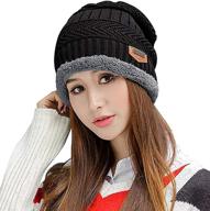 hindawi adults christmas beanie knitted logo