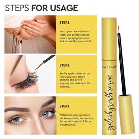 img 1 attached to Maycreate Eyelash Growth Serum: Thicken Lashes and Brows, Enhance Eyelash and Eyebrow Growth