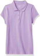 👕 the children's place girls' uniform pique polo: quality & style for schoolwear logo