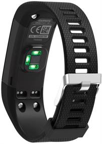 img 2 attached to ZSZCXD Band for Garmin Vivosmart HR+ - Premium Silicone Strap Replacement Wristband (No Tracker)