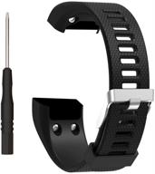 zszcxd band for garmin vivosmart hr+ - premium silicone strap replacement wristband (no tracker) logo