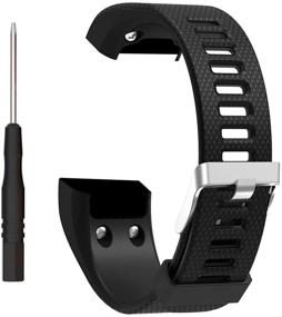 img 4 attached to ZSZCXD Band for Garmin Vivosmart HR+ - Premium Silicone Strap Replacement Wristband (No Tracker)