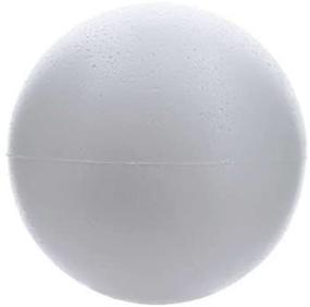 img 1 attached to Smooth Foam Balls 6 Inch White