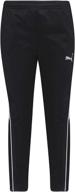 stylish and comfy: puma boys' pure core soccer pant for optimal performance logo