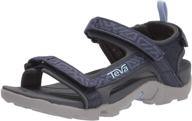 👟 комфортные и стильные: детские сандалии teva unisex-child k tanza для веселых приключений логотип