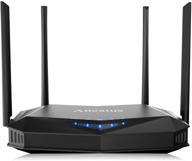 ancatus ax1800 wifi 6 router - 1.8gbps speed, gigabit ethernet, mu-mimo, ofdma, 802.11ax, dual band, wpa3, firewall, ipv6, coverage of 2100 sq.ft, connects 40+ devices logo