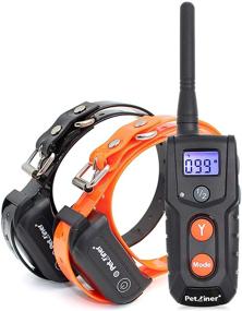 img 4 attached to Remote Dog Training Collars - Shock Collar for 2 Dogs, Small, Medium, Large, 🐶 Rechargeable, 100% Waterproof E-Collar with 3 Training Correction Modes (Shock, Vibration, Beep) and 1000&#39; Range