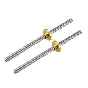 img 3 attached to Uxcell Stainless Copper Thread Printer Power Transmission Products and Linear Motion Products