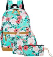 🌸 floral lightweight school backpacks логотип