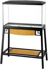 img 1 attached to 🐠 Aqueon Forge Aquarium Stand - A Solid and Stylish Support for Your Fish Tank Setup
