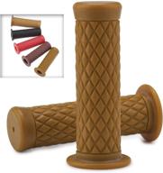 dkmotork 0032-1 dirt bike grips motorcycle handlebar grips for 7/8&#34 logo