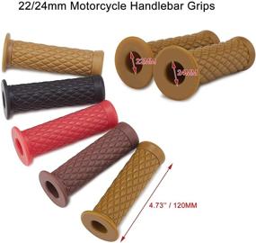 img 3 attached to DKMOTORK 0032-1 Dirt Bike Grips Motorcycle Handlebar Grips For 7/8&#34