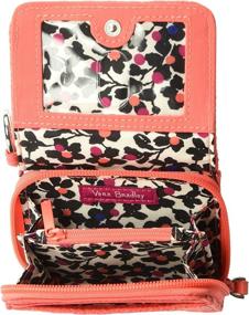 img 1 attached to Vera Bradley Women's Iconic Bahama Handbags & Wallets – Wallets for Women