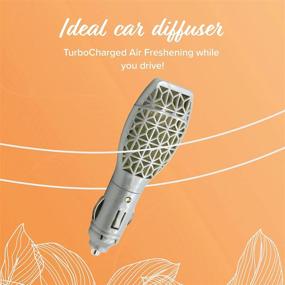 img 3 attached to 🚗 Enhance Your Driving Experience with DriveTime Power Fresh Car Air Freshener - 12-Volt Scent Diffuser, 4 Scent Bars: 2 Speedway & 2 Citrus Sky (Silver)